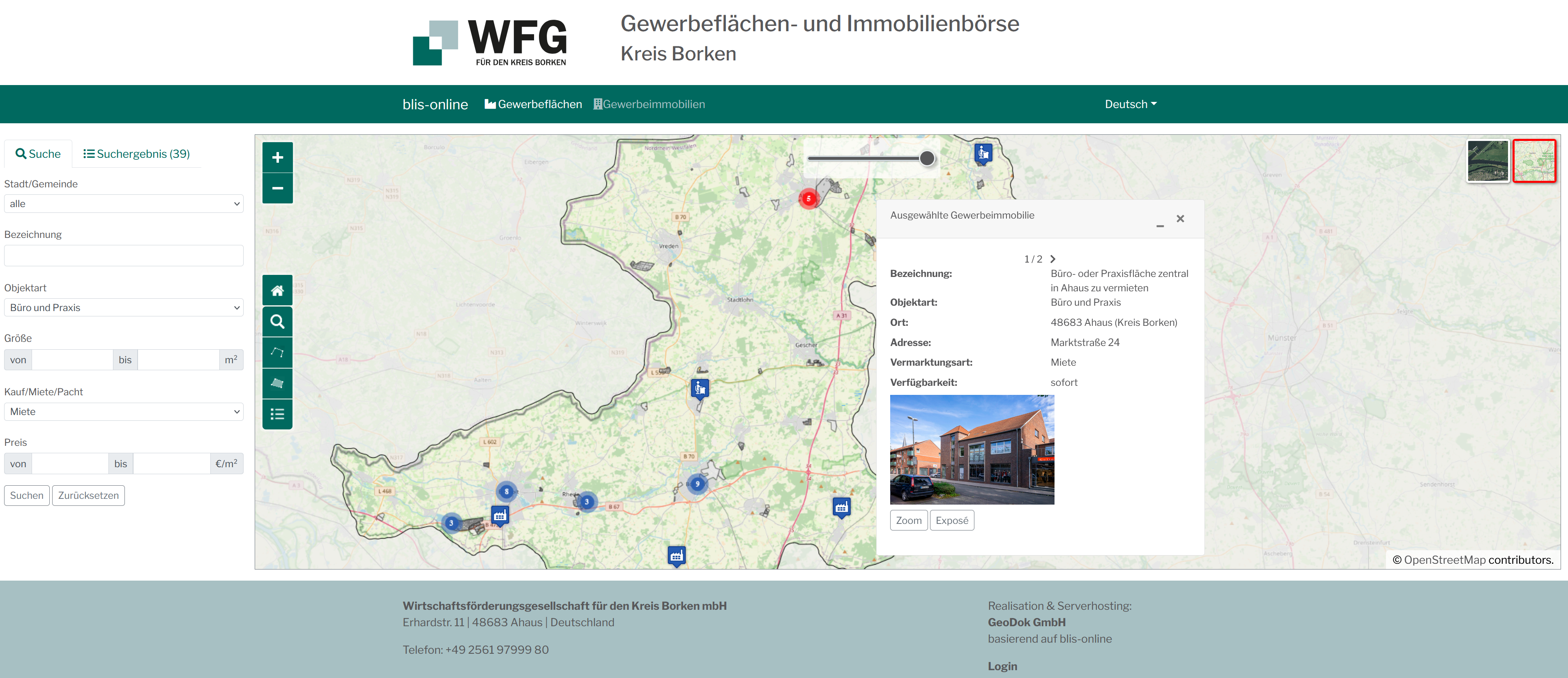 blis-online für Kreis Borken
